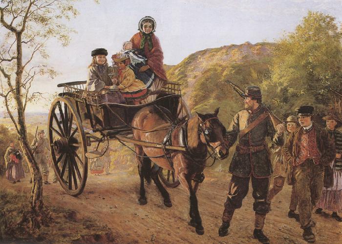 Frederick bacon barwell The Hero of the Day (mk37) china oil painting image